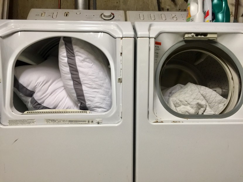 body pillow - such large pillows take up a lot of space not just on the bed but...