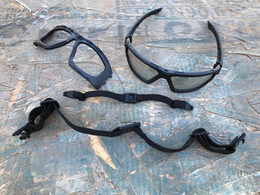 safety glasses - the pyramex i-force is so versatile because of how customizable it...