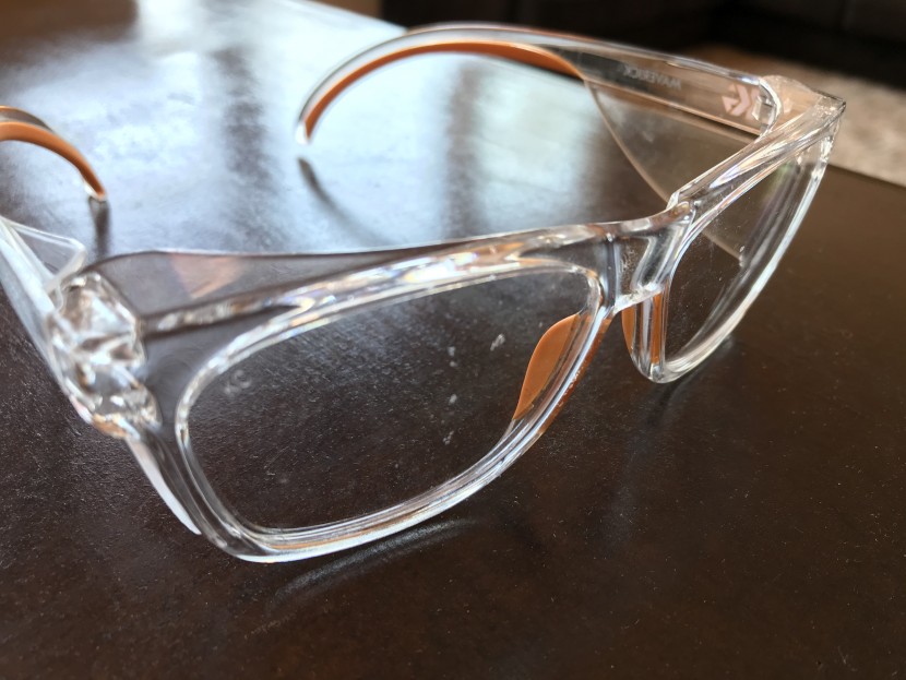 safety glasses - some glasses got more scratched up than others between the toolbox...