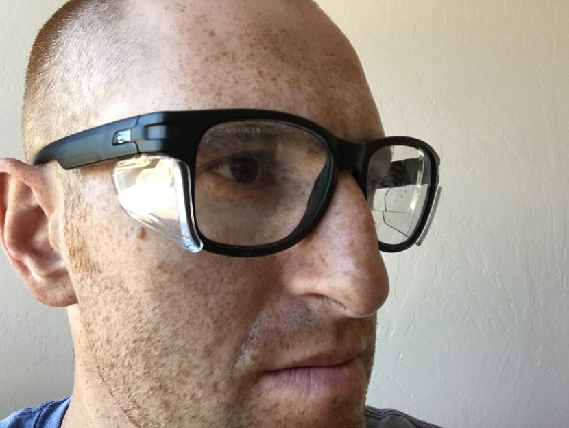 safety glasses - we generally found the harder nose bridges and heavier glasses less...