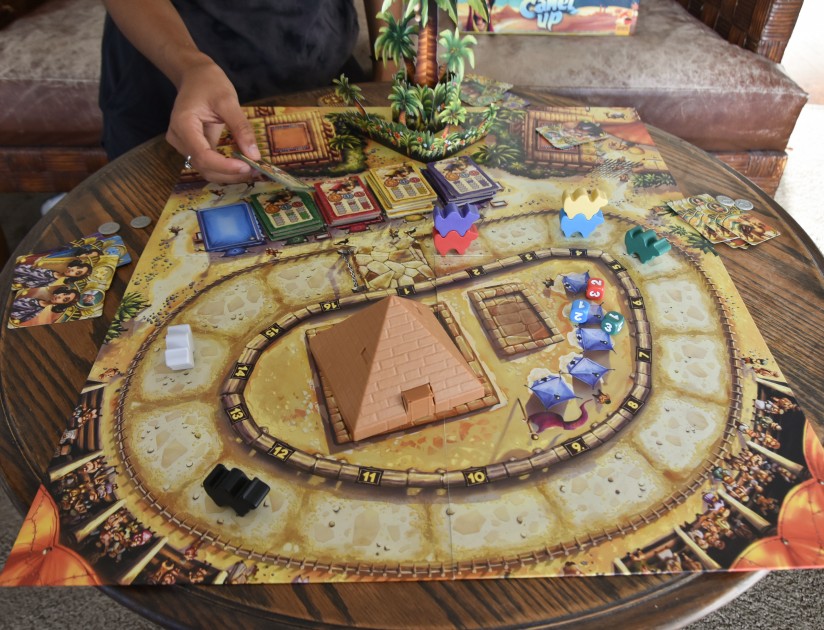 board game - camel up was particularly fun because of the unpredictable nature of...
