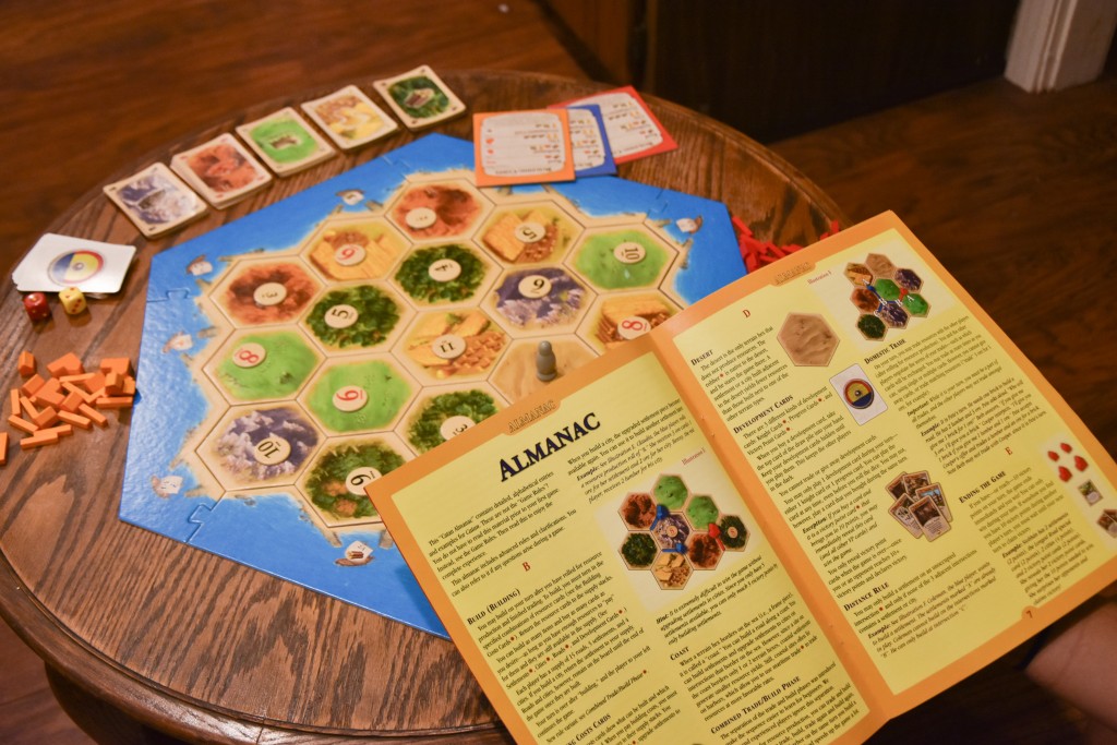 board game - catan was the most difficult to learn of the games we played. it...
