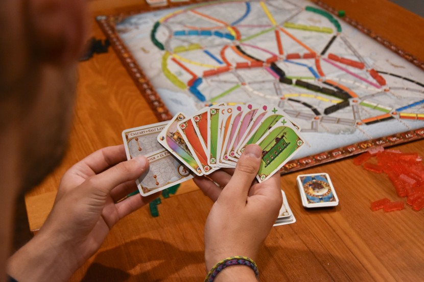 board game - there are several different routes (no pun intended) to victory in...