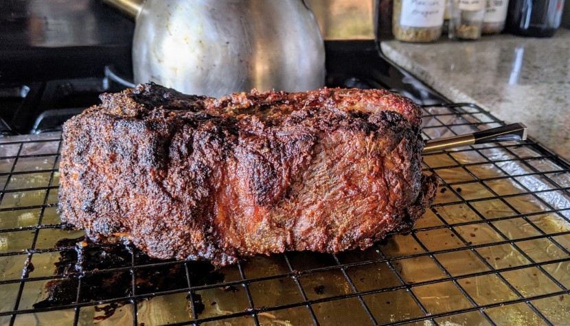 meat thermometer - the meater+ probe (right side) must be placed into the side of most...