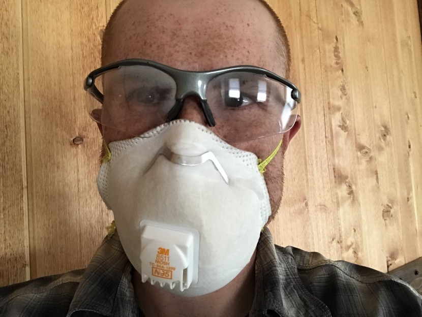 the pyramex fortress didn't have an anti-fog coating, so didn't work...