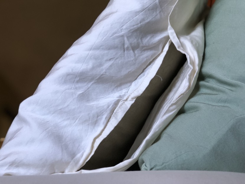 bamboo sheets - the envelopes of the linenwalas pillowcases are the shallowest of...