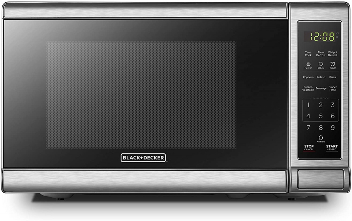 black+decker em720cb7 microwave review