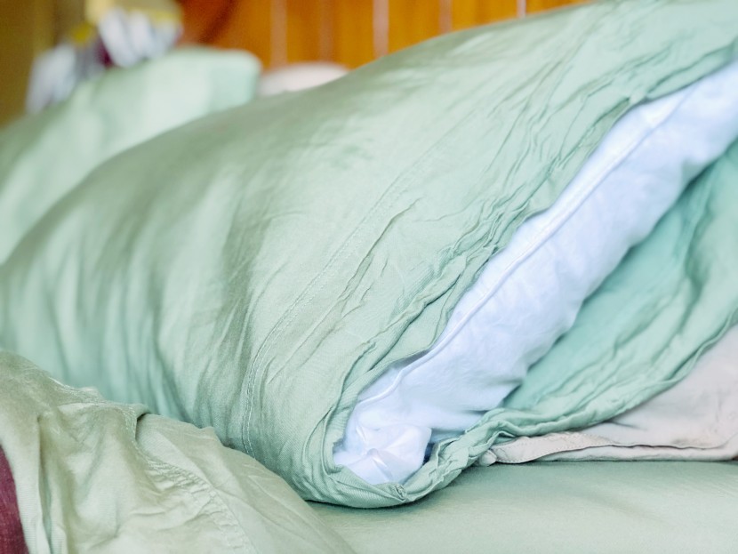 bamboo sheets - the cariloha pillowcases are our least favorite of the bunch. barely...
