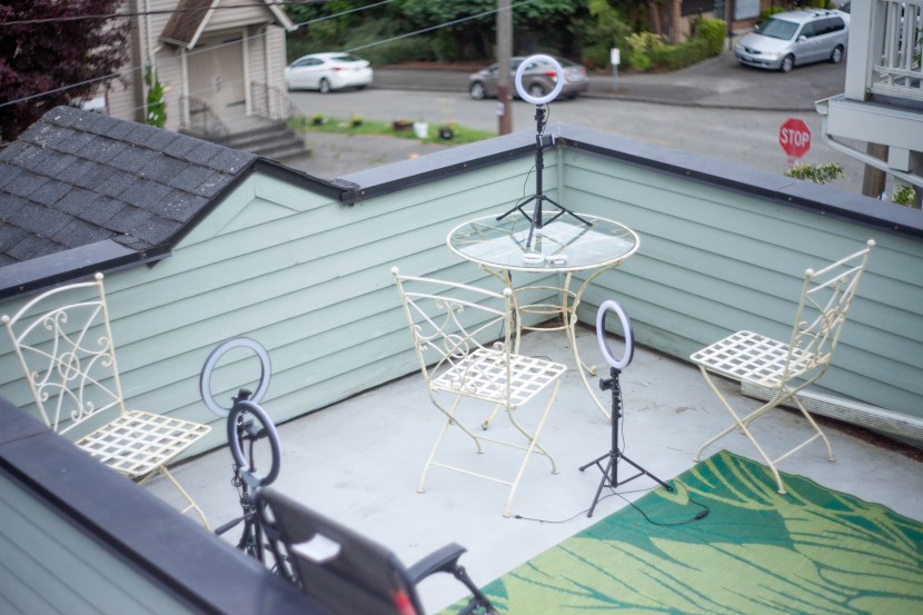 ring light - testing on all kinds of surfaces really helped show which products...