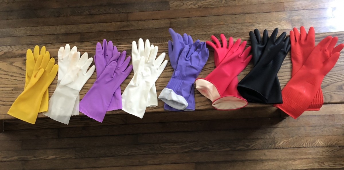 Buy LANON 3 Pairs wahoo Skin-Friendly Cleaning Gloves, Dishwashing