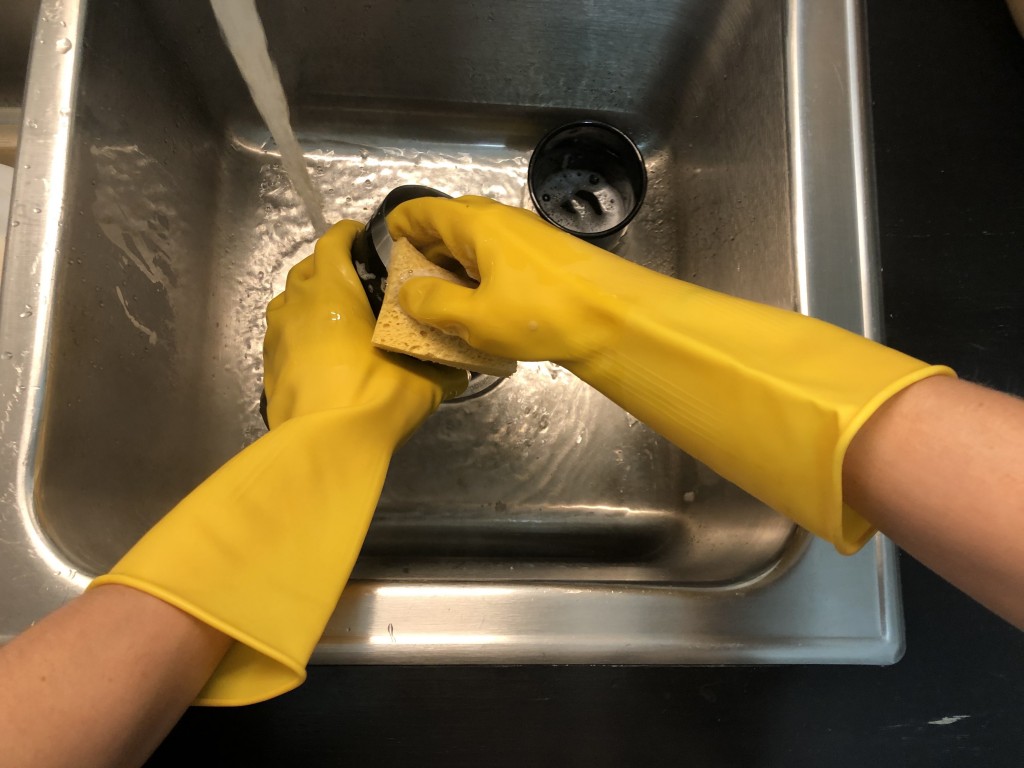 wahoo Liquid Silicone Gloves | Yellow
