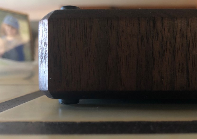 cutting board - the sonder uses grippy rubberized pads (seen here) and weighs nearly...