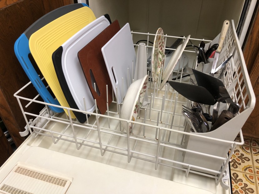 cutting board - wood and bamboo options are generally not dishwasher safe, while...