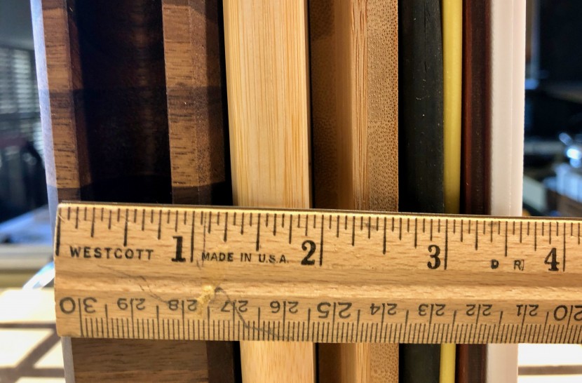 cutting board - while you can buy whatever size board you want, they still vary...