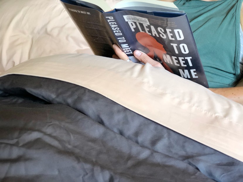 cooling sheets - even after sleeping in them the peachskinsheets looked fresh out of...