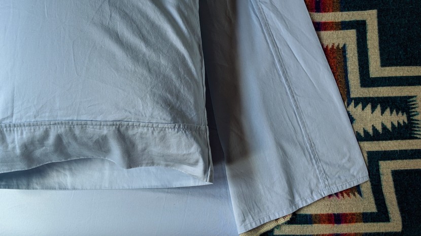 the deeply saturated color of these sheets is a sign that their...