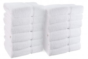 White Classic Hand Towels White Wealuxe Collection Hand Towels