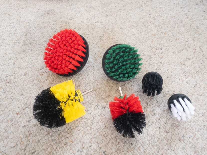 drill brush - the drill brush brand set has a great variety of textures and...