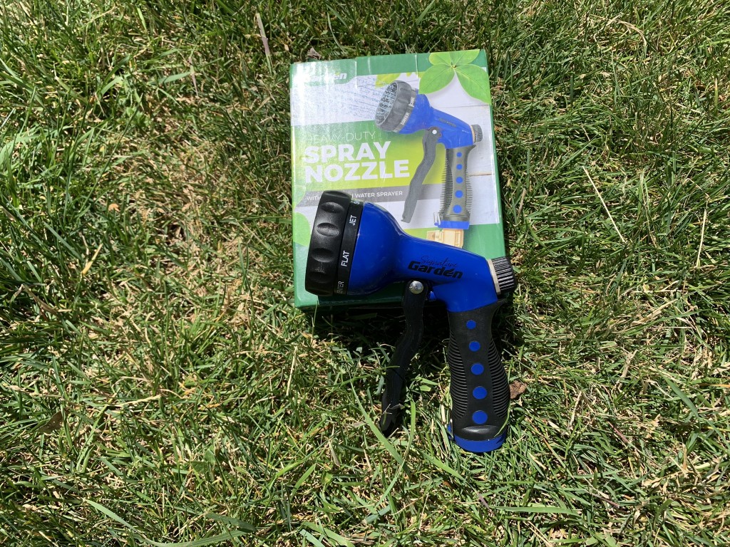 FANHAO Upgrade Garden Hose Nozzle Sprayer, 4 Spraying Modes