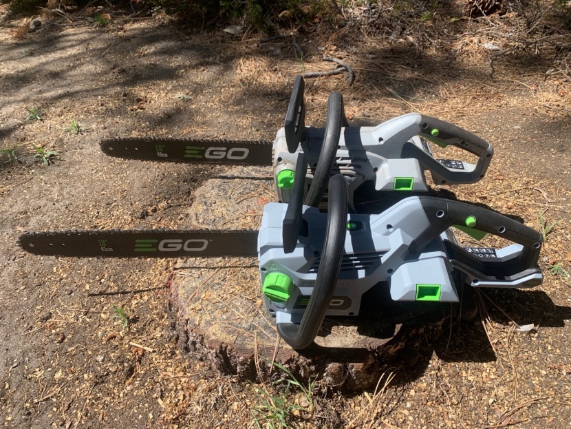 ego power+ cs1800 - that extra few inches of bar length can make a big difference when...