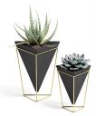 A Modern Planter Pair
