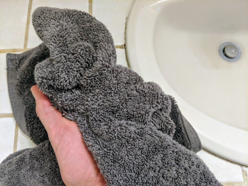 hand towel - the superior is definitely made from the thickest cotton, making it...
