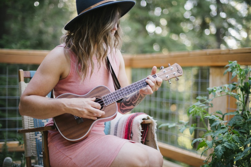 ukulele - its sweet and balanced tone make the lohanu lu-c hard to put down;...