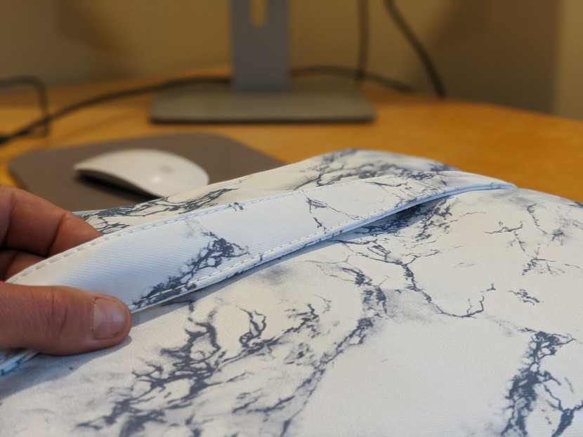 laptop sleeve - this strap allows for the canvaslife case to fit over a roller bag...