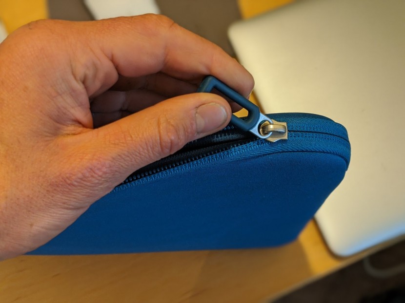 laptop sleeve - we appreciated the durable, well-made zipper on the amazonbasics...