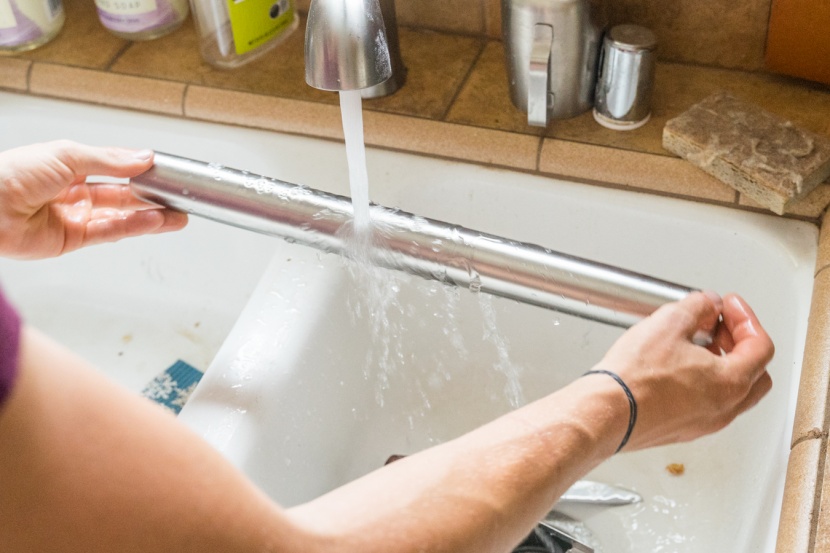 rolling pin - easy cleaning is paramount for keeping your kitchen in tin tip-top...
