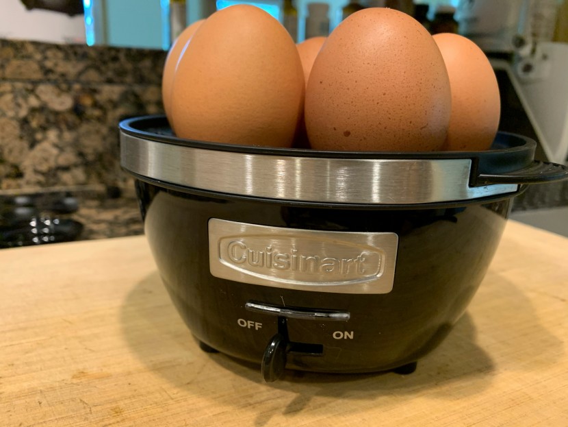 egg cooker - the cuisinart egg cooker offers a larger than average egg capacity...