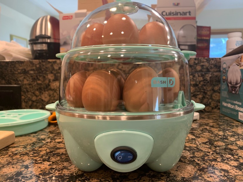 egg cooker - the dash deluxe is a serious workhorse capable of cooking a full...