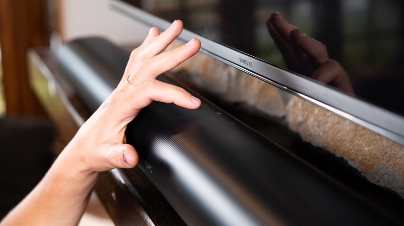 sonos arc - there are minimalistic controls on the soundbar itself, but most...