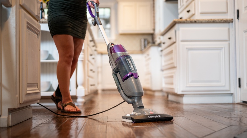 for quick clean-ups, the bissell symphony pet is a crowd favorite.