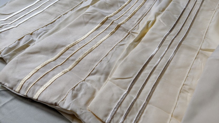 satin stitches are luxurious highlights that we love to see on...