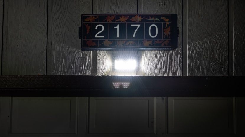 outdoor solar lights - we love that the litom original has such a wide sensor range.