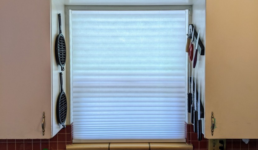 window shades - the affordable redi shade cordless pleated is only single-layered...