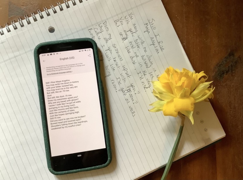 smart pen - the neo studio app, which serves the m1+ pen, transcribes an entire...