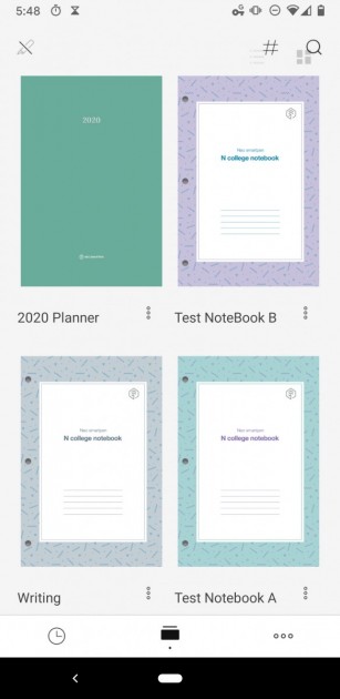 we really enjoy flipping through our notebook options in the neo...