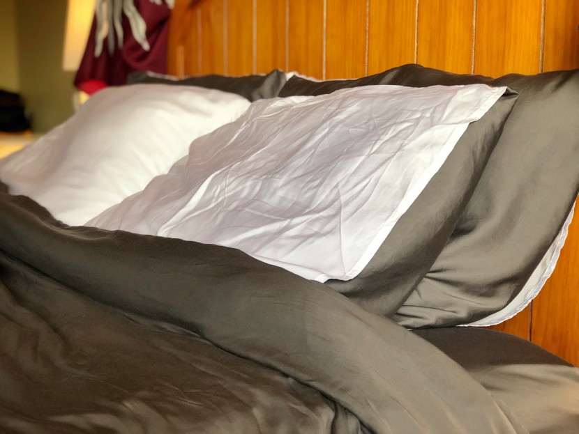 sheets - we adore this 100% bamboo modern duvet set from wooflinen that&#039;s...