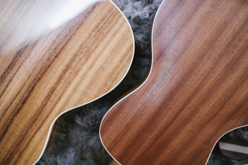 it was easy to see the differences in finish and construction when...