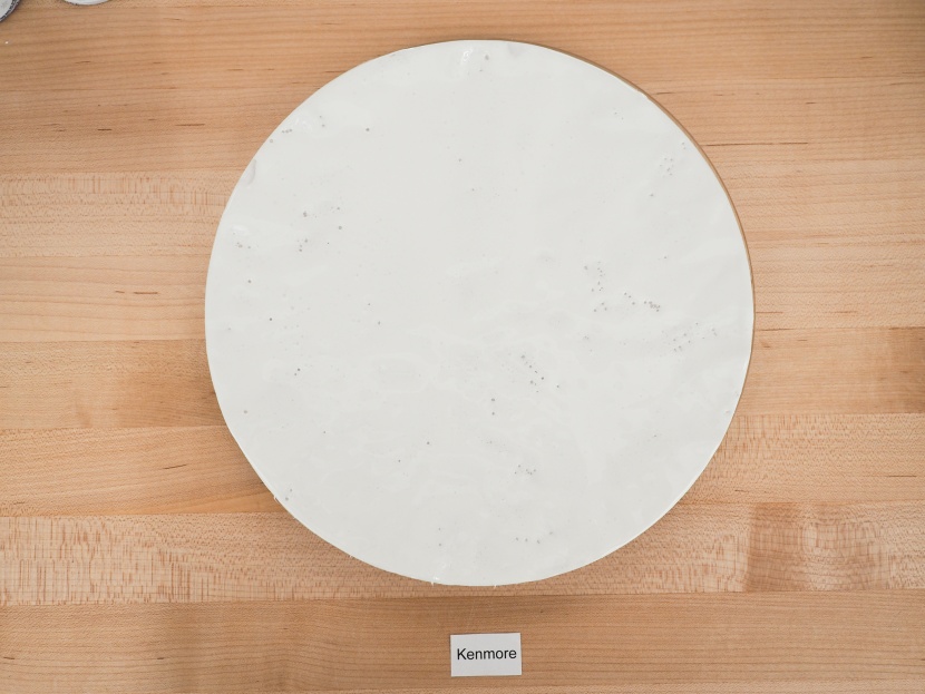 the marshmallow before we put it in the kenmore.