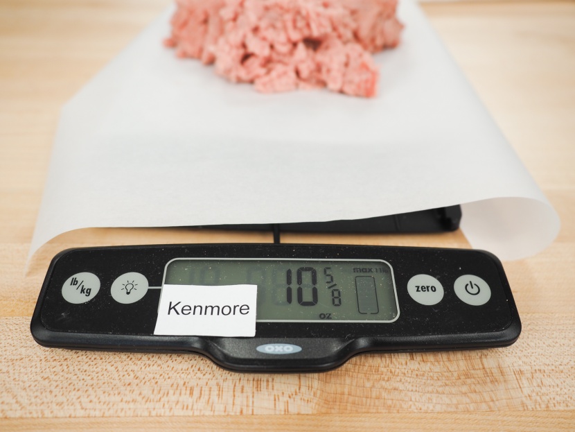 kenmore 70919 - the kenmore defrosted the majority of the ground turkey in our test.