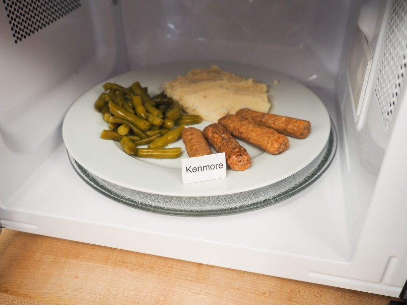 kenmore 70919 - we liked that all three types of food came out fairly close in...