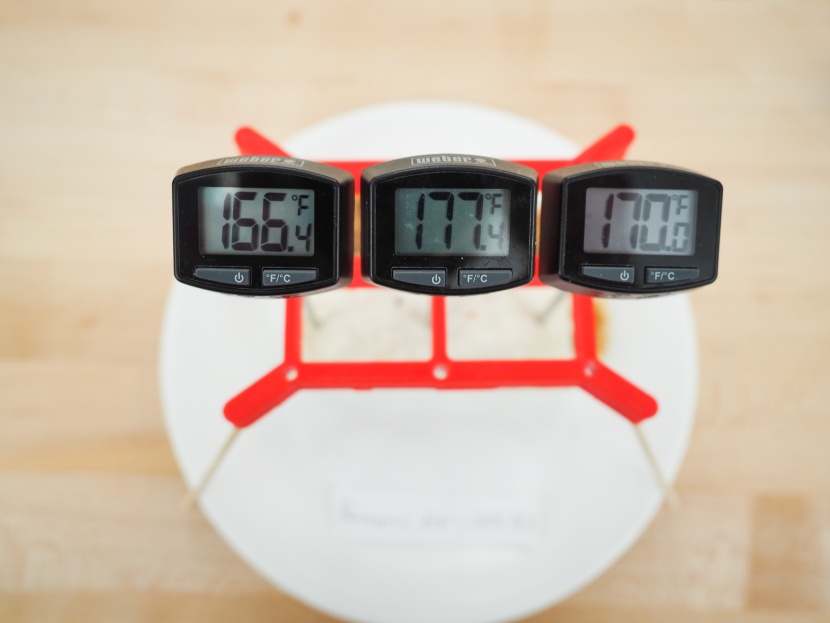 panasonic nn-sn67ks - the center came out a bit warmer than the edges during our heat...