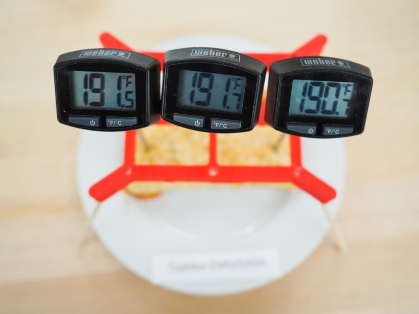 toshiba em925a5a - this toshiba model did very very well in this test, heating very...