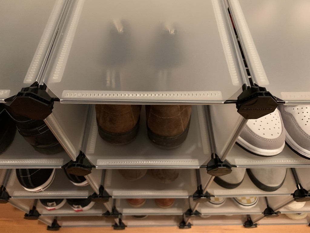 The SimpleHouseware Shoe Organizer Is $10 at