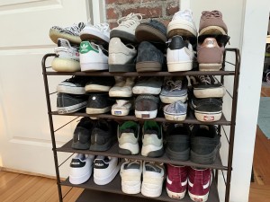 Men's shoe rack clearance organizer