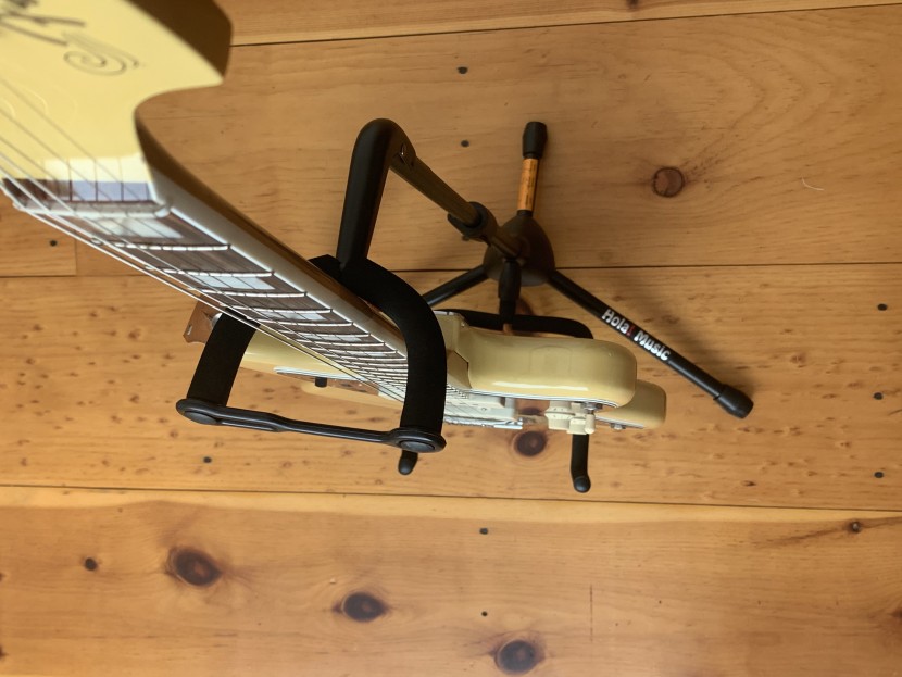 guitar stand - the hola! music stand was able to hold any instrument we could want...