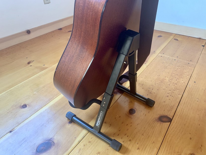 guitar stand - what&#039;s not to like? there&#039;s good padding, it&#039;s simple to setup, and...